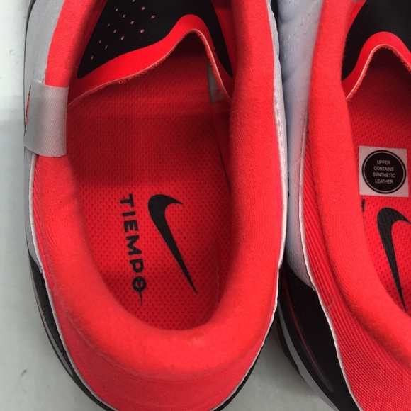 Men’s Nike Legend 10 Academy FG/MG White/Crimson DV4337-100 USED Tried On sz 9 - Picture 6 of 12